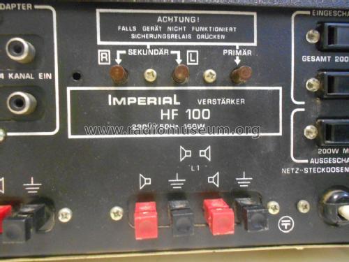 HF 100; Imperial brand, (ID = 2176903) Ampl/Mixer