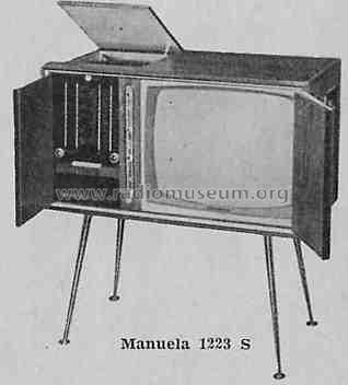 Manuela 1221S; Imperial Rundfunk (ID = 323336) TV Radio