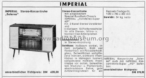 Salerno Ch= 609; Imperial Rundfunk (ID = 1601554) Radio