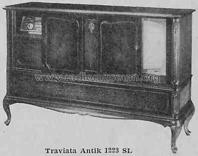 Traviata Antik 1221SL Ch= J609 TV-Ch= 1223SL; Imperial Rundfunk (ID = 323302) TV-Radio