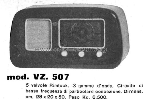 VZ507; Incar S.r.l.; (ID = 2819604) Radio