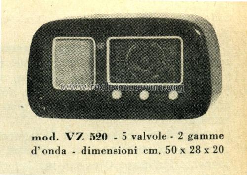 VZ520; Incar S.r.l.; (ID = 1396177) Radio