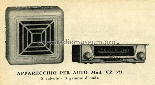 VZ521; Incar S.r.l.; (ID = 1396185) Car Radio