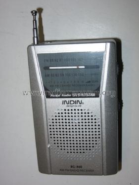 AM-FM-Radio Receiver BC-R60; Indin brand; where? (ID = 2195159) Radio