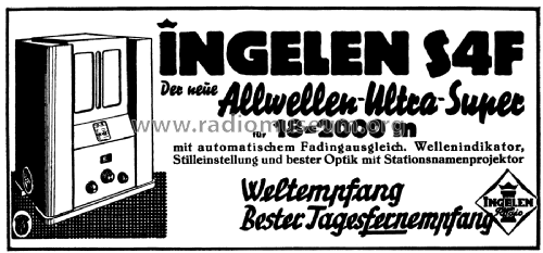 Allwellen U-Super S4FW; Ingelen, (ID = 2475951) Radio