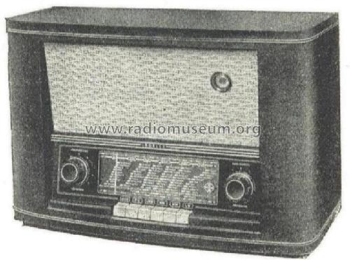 AM-FM Klaviertastensuper 854GW; Ingelen, (ID = 57098) Radio