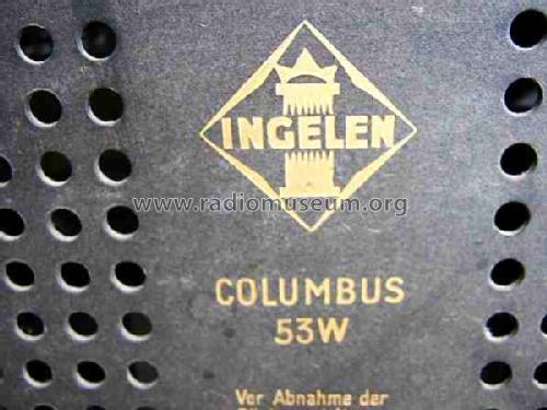Columbus 53W; Ingelen, (ID = 486953) Radio