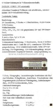 Corso automatic 300; Ingelen, (ID = 759136) Radio