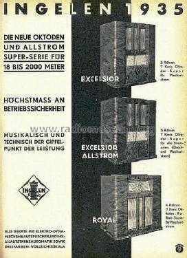 Excelsior GW ; Ingelen, (ID = 582339) Radio