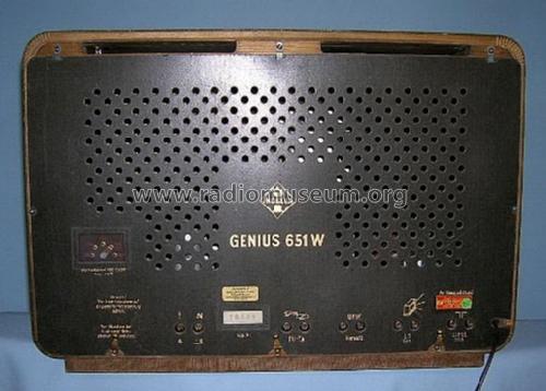 Genius 651W; Ingelen, (ID = 572470) Radio