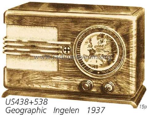 Geographic U - Super 438GW; Ingelen, (ID = 1732) Radio