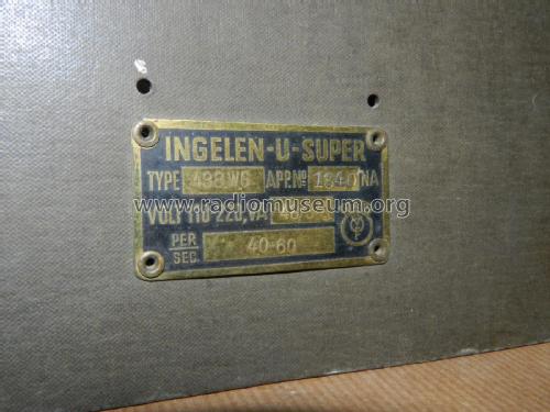 Geographic U - Super 438WG; Ingelen, (ID = 2118383) Radio