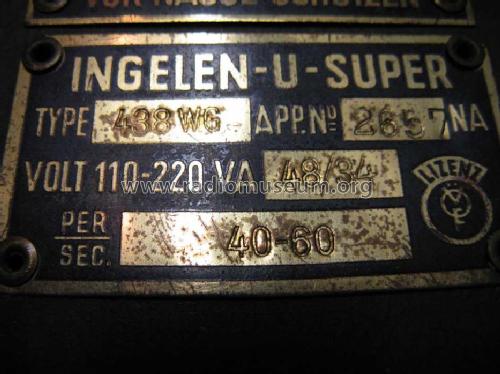 Geographic U - Super 438WG; Ingelen, (ID = 647418) Radio