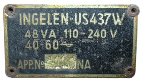 Geographic US437W; Ingelen, (ID = 1438396) Radio