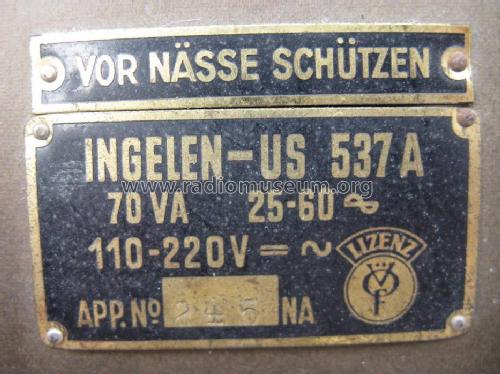 Geographic US537A; Ingelen, (ID = 635186) Radio