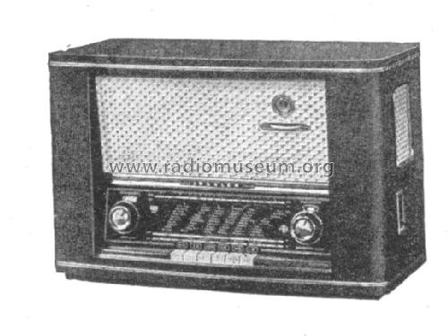 Klaviertastensuper UKW855-3DW; Ingelen, (ID = 120935) Radio