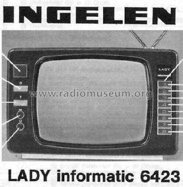 Lady informatic 6423; Ingelen, (ID = 792154) TV Radio