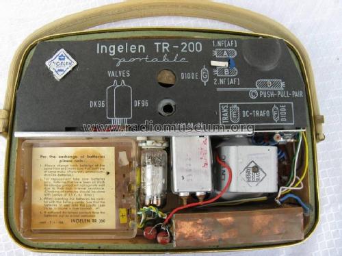 portable TR200c; Ingelen, (ID = 629418) Radio