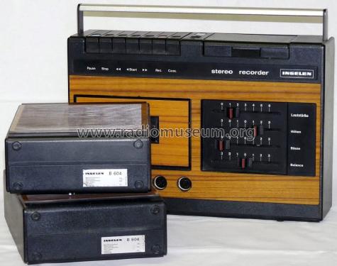 Stereo-Recorder 604; Ingelen, (ID = 1207550) Sonido-V