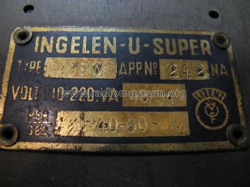 U-Super 438W; Ingelen, (ID = 647415) Radio