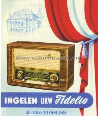 UKW-Fidelio-3D W; Ingelen, (ID = 54375) Radio