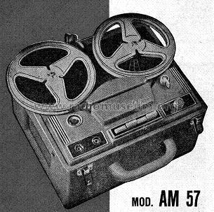Magnetófono AM-57; Ingra; Barcelona (ID = 319533) R-Player