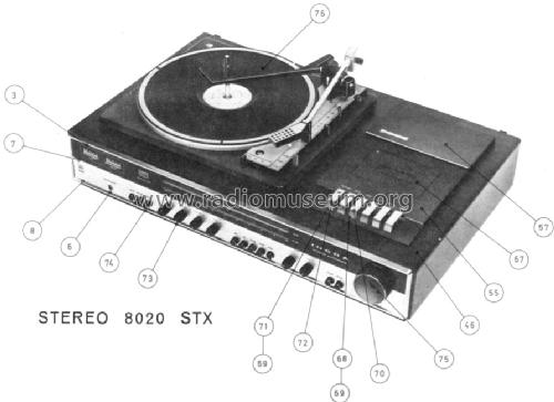 Stereo Automatic 8020-STX; Ingra; Barcelona (ID = 1017699) Radio