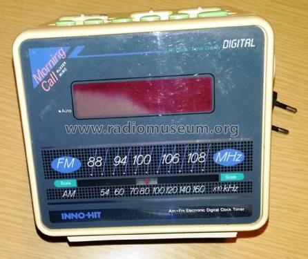 AM-FM Electronic Digital Clock Timer Morning Call RS 569; Inno-Hit Innohit (ID = 2272040) Radio