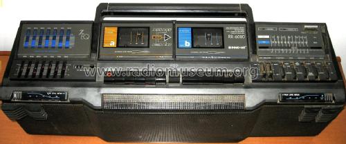 AM/FM Stereo Dual Cassette Recorder RR-6080; Inno-Hit Innohit (ID = 2369758) Radio