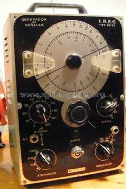 Generador de señales GX-63; IREG; Instrumentos (ID = 789924) Equipment