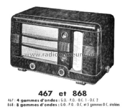 467; Intégra Radio, A. De (ID = 1670740) Radio