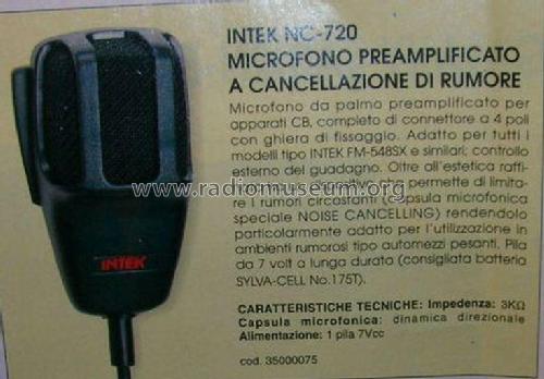 NC720; INTEK S.p.A.; Milano (ID = 1823236) Microfono/PU