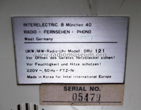 DRU121; Intel, Interelectric (ID = 1076483) Radio