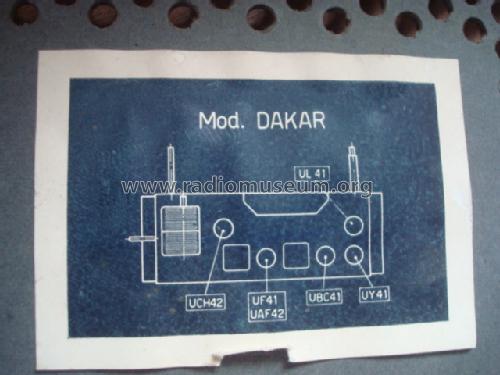 Dakar M-218/9; Inter Electrónica, S (ID = 1715279) Radio