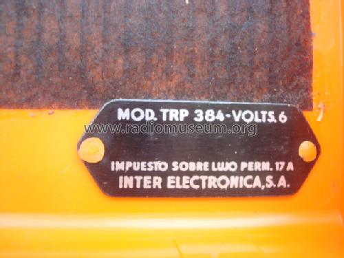 E-136 TRP-384; Inter Electrónica, S (ID = 1712221) Radio