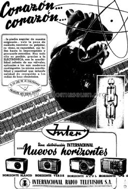 Horizonte Blanco 415 serie A; Inter Electrónica, S (ID = 1364516) Radio