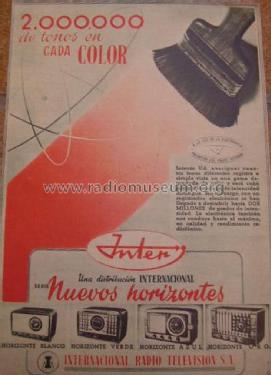 Horizonte Oro 615-A; Inter Electrónica, S (ID = 1364532) Radio
