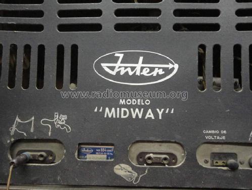 Midway 554-F; Inter Electrónica, S (ID = 1673541) Radio