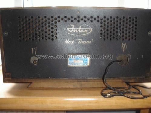 Timor 416H; Inter Electrónica, S (ID = 210303) Radio
