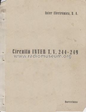 TV-244; Inter Electrónica, S (ID = 2324122) Television