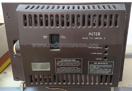 TV-260B-3; Inter Electrónica, S (ID = 2599476) Television