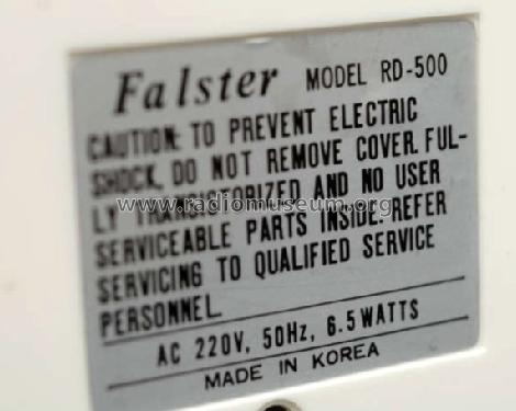 Falster - Digital Automatic RD-500; Intercord; Stuttgart (ID = 989817) Radio