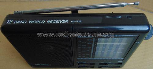 12 Band World Receiver MT-718, Best. Nr. 11 70 69; International (ID = 2731222) Radio