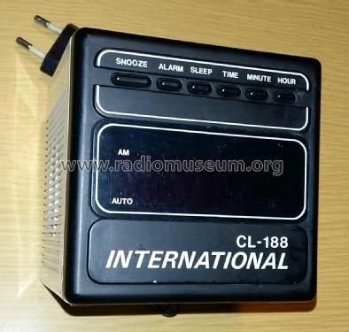 AM/FM Clock Radio CL 188; International (ID = 2273039) Radio