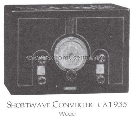 Shortwave Converter ; International Radio (ID = 1543393) Adapteur
