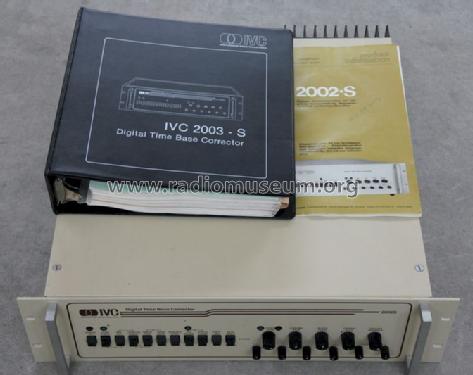 Digital Time Base Corrector IVC 2002S; International Video (ID = 1364713) Misc