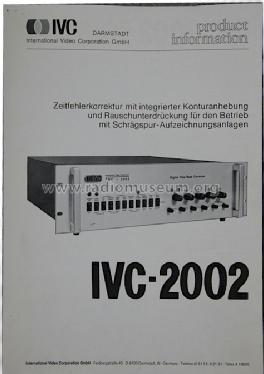 Digital Time Base Corrector IVC 2002; International Video (ID = 1364719) Misc