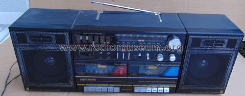 Portable Double-Cassette Stereo Player MC-2E; Intersound brand (ID = 2434497) Radio