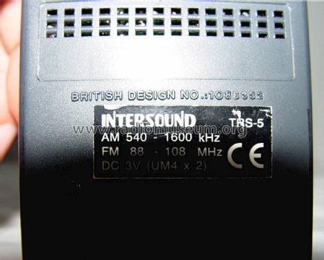 Mini Radio TRS-5; Intersound brand (ID = 1955777) Radio