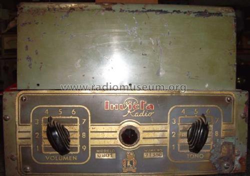 Sonido Relieve 0801-M; Invicta Radio, (ID = 2038257) Ampl/Mixer